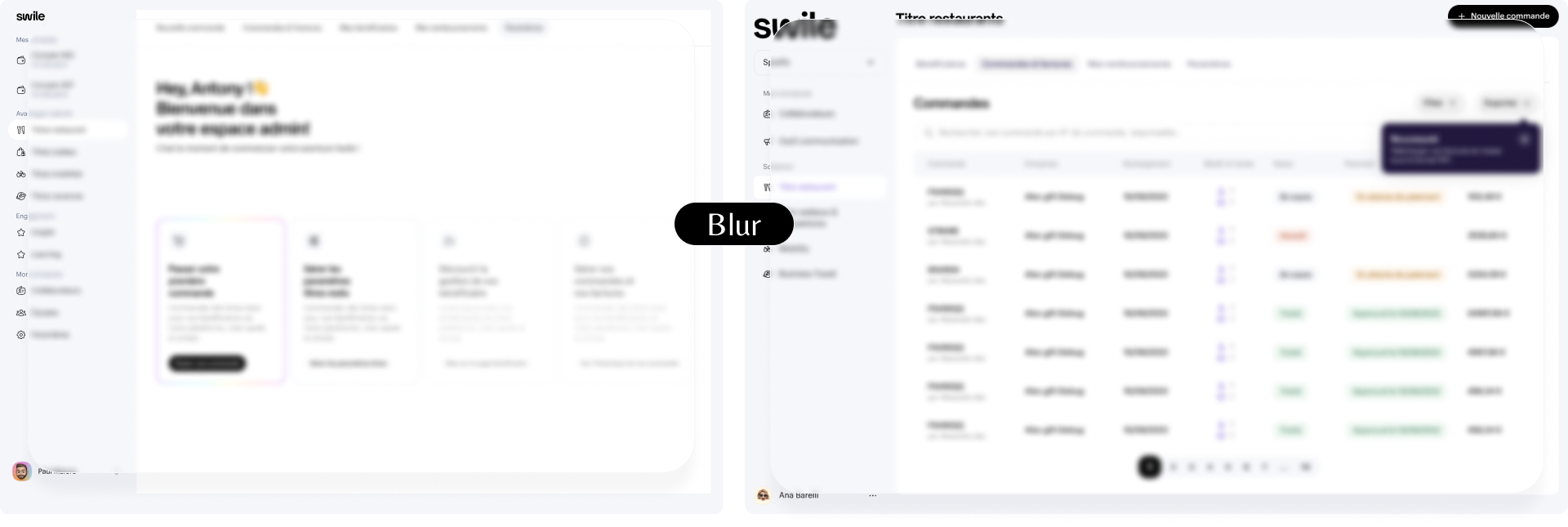 onbarding pages